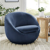 2026 NewBetter Homes & Gardens Mira Swivel Accent Chair, Cream Shearling